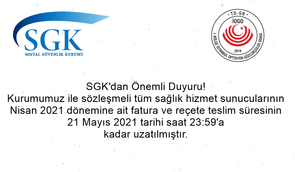 SGK Evrak Teslim Tarihinin Uzatılması Hakkında