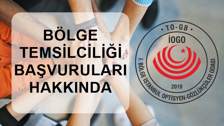 Bölge Temsilciliği Başvuruları Hakkında