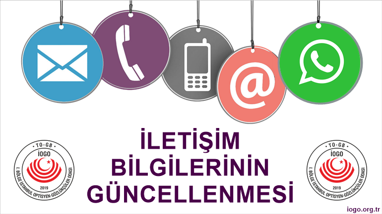 Üye İletişim Bilgilerinin Güncellenmesi Hakkında