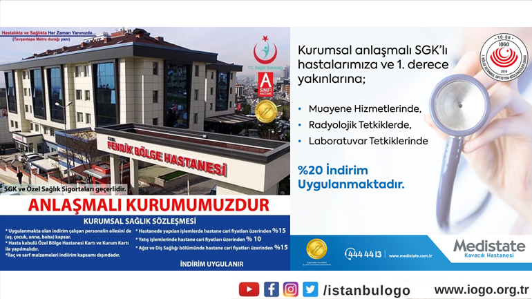 Özel Pendik Bölge Hastanesi ve Medistate Kavacık Hastanesi Hakkında